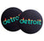 Peak Detroit Turntable Slipmats, 1 Pair. LED Audio Level Meter. Well Done Goods