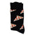 Pizza Skull Socks, Black. Men's Fancy Socks by Parquet