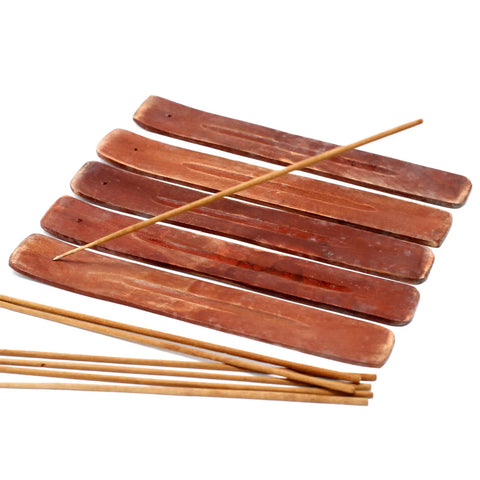 Plain Mango Wood Ash Catcher, Stick Incense Burners