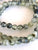 Prehnite & Epidote, Rare Stone Bead Mala Bracelet