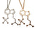 Mushrooms Molecule Pendant Necklace