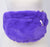 purple fuzzy fanny pack