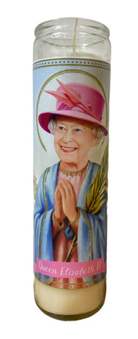 Queen Elizabeth II Prayer Candle. Celebrity Saint Prayer Candle, by The Luminary and Co.