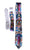 Rainbow Flame Aura Crystal Necktie, Titanium Coated Quartz Tie