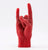 red You Rock, Hand Gesture Candle: Life Size. by Candlehand