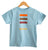 Resistor Code Light Blue Youth T-Shirt, 4 Color Bands, Well Done Goods