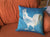 Rooster Print Throw Pillow, by Well Done Goods