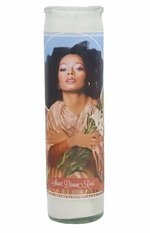 Diana Ross Prayer Candle. Celebrity Saint Prayer Candle, by Mose Mary & Me