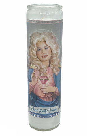 Dolly Parton Prayer Candle. Celebrity Saint Prayer Candle, by The Luminary and Co.