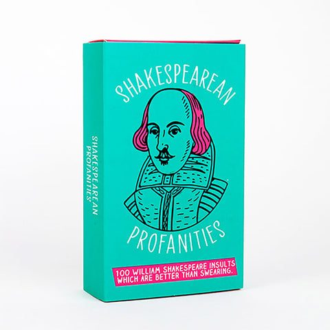 Shakespearean Profanities Cards, 100 Cards