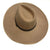 Wool Felt Cowboy Hat, Structured Wide Brim Boho, Western, Rancher Hat. Your choice of colors!