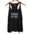 Technics and Chill Women's Black Tank Top, Well Done Goods