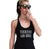 Technics and Chill Women's Black Tank Top, Techno Print, Well Done Goods
