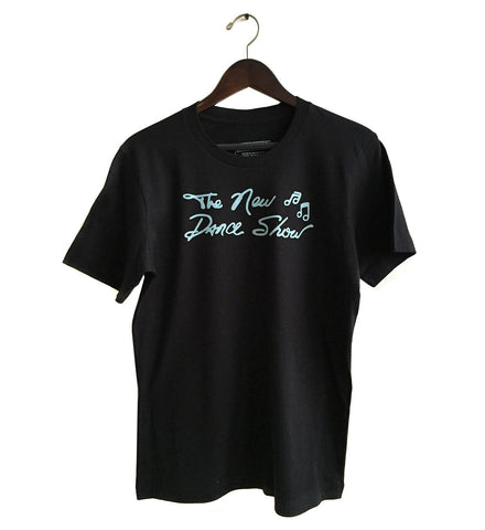 The New Dance Show T-shirt, Detroit WGPR TV 62. Sky blue on black. Well Done Goods