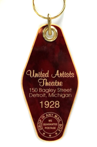 United Artists Theater Building, Motel Style Keychain
