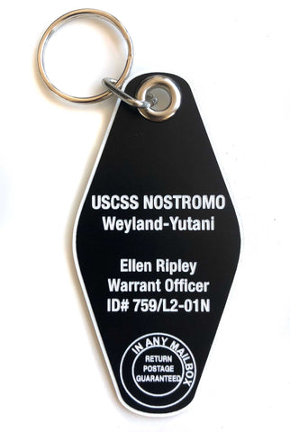 USCSS Nostromo Keychain, Motel Style Key Chain
