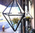 Hanging Geometric Glass Terrariums, Well Done Goods