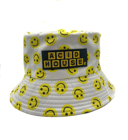 Acid House Smiley Face Bucket Hat