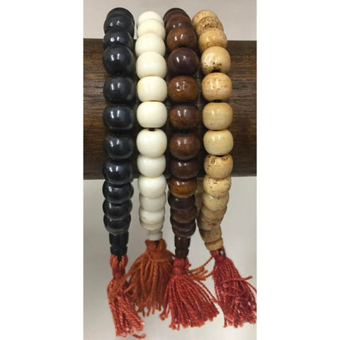 Yak Bone Beaded Mala Bracelets