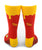 Mustard Bottle Socks. Hot Dog, Coney Dog Socks