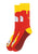 Mustard Bottle Socks. Hot Dog, Coney Dog Socks